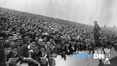 MAINE ATTRACTION: Though not the game against Stoke, an illustration of City's incredible pulling power at the time