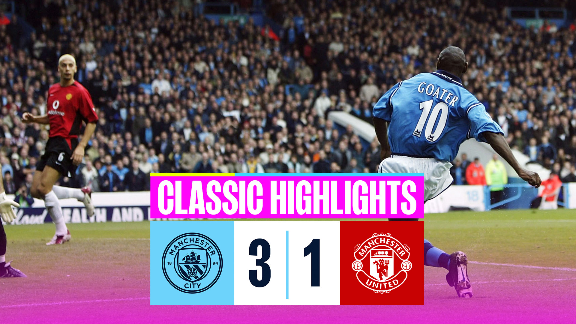 Classic Highlights: City 3-1 Manchester United