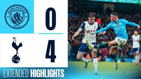 Extended highlights: City 0-4 Tottenham