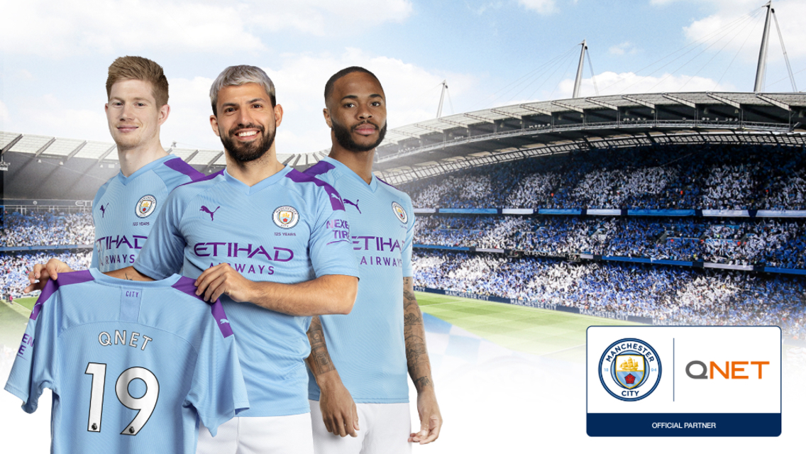 CLUB NEWS: Manchester City has extended its partnership with Asian Direct Selling company QNET that will take the relationship to ten years. 