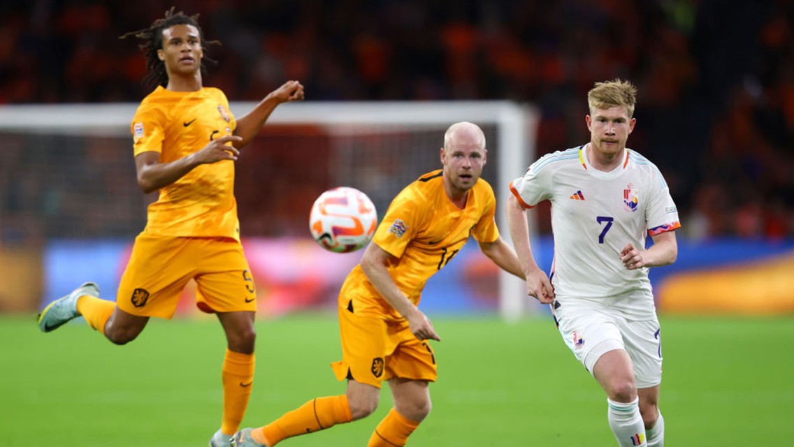 Ake's Netherlands edge out De Bruyne's Belgium in Nations League decider