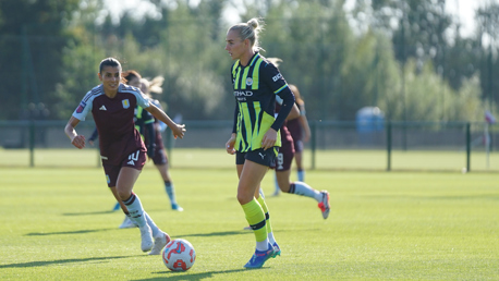 City defeated in final pre-season game against Aston Villa