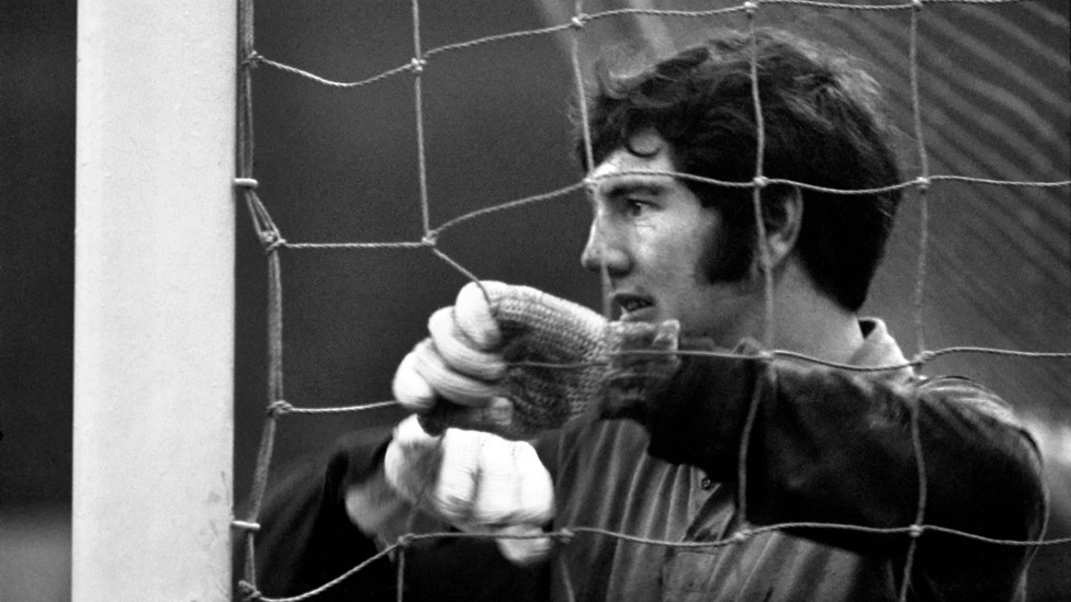 SETTING UP : Corrigan prepares a wall in a 4-0 victory over West Ham