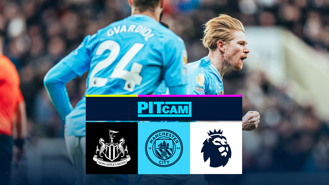 Newcastle 2-3 City: Pitcam highlights