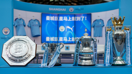 TROPHY TOUR: To celebrate Manchester City’s record-breaking 2018/19 season, we are taking the men’s and women’s trophies on a global Trophy Tour, presented by Etihad Airways.