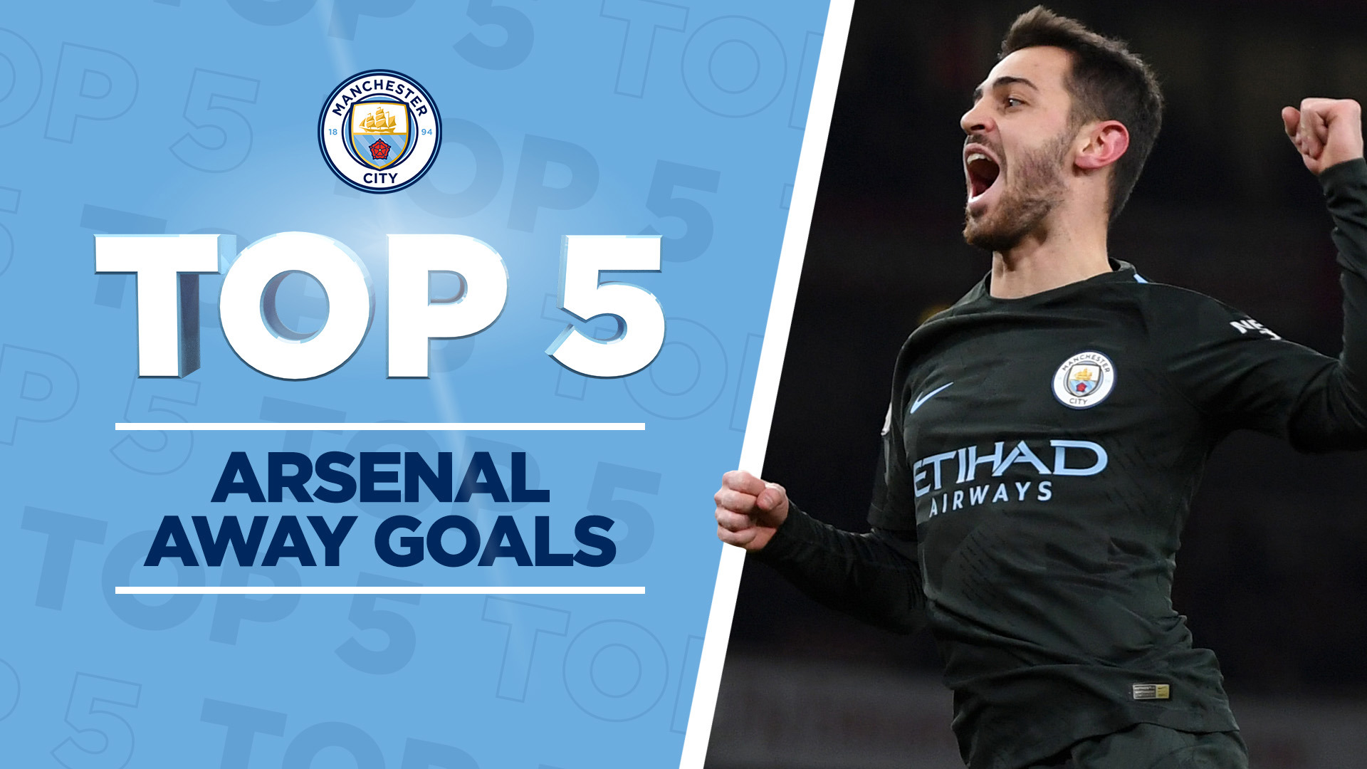  Arsenal v City: Top five goals