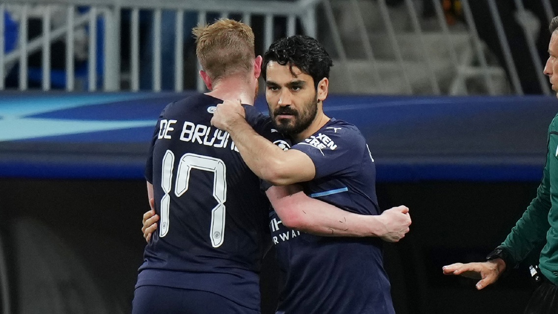 Gundogan and KDB nominated for Game Changer award