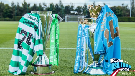 City v Celtic: English and Scottish champions to meet in North Carolina