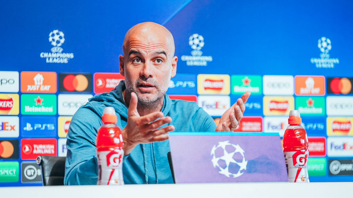 Guardiola: It’s great to be alive in the Champions League