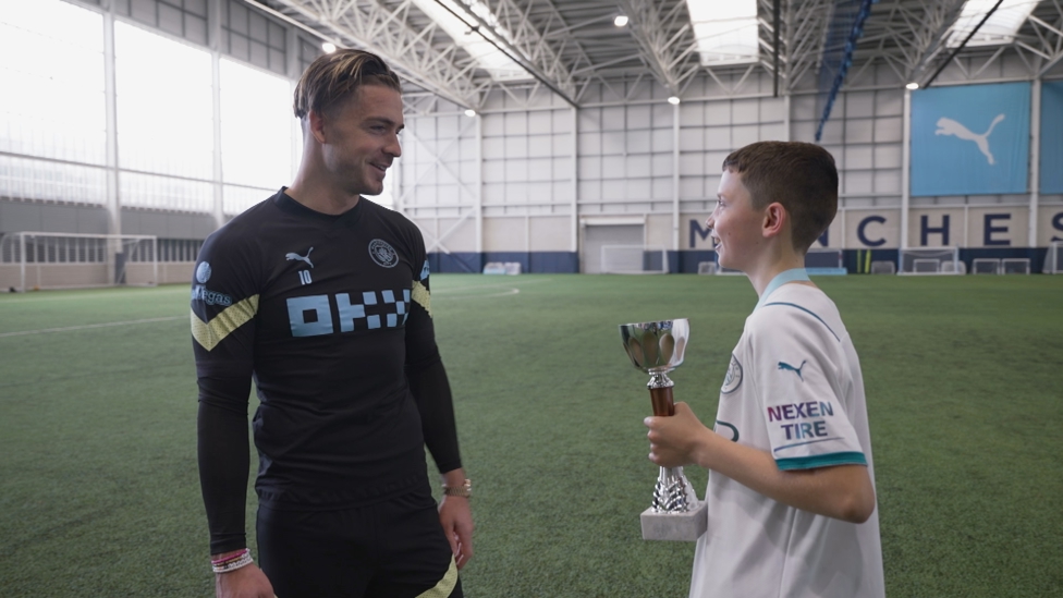  : Finlay meets Jack Grealish