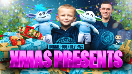 Watch: Ronnie Foden reviews Christmas presents