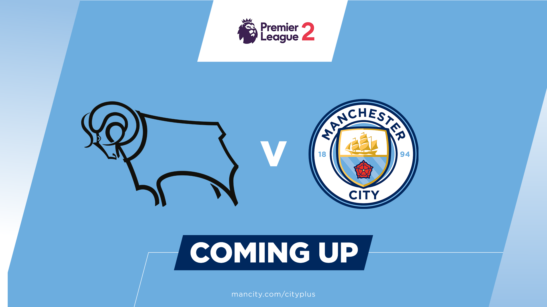  Watch Derby v City EDS live on CITY+