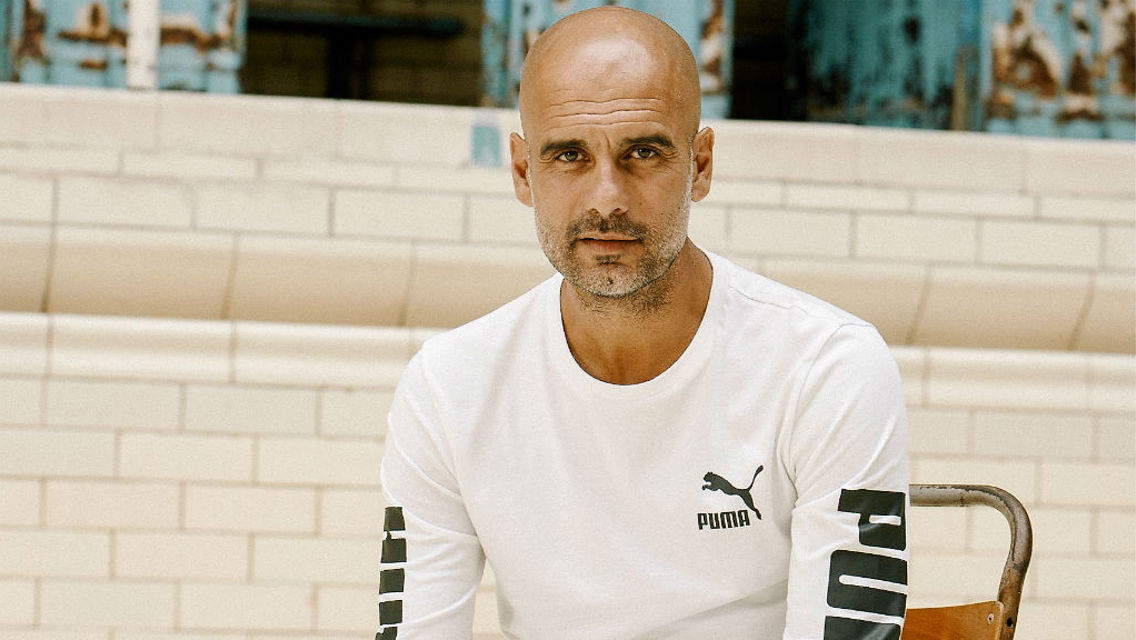 Pep Guardiola partners with PUMA