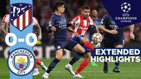 Atletico Madrid 0-0 City: Extended highlights