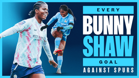 Watch: Bunny Shaw's goals against Spurs