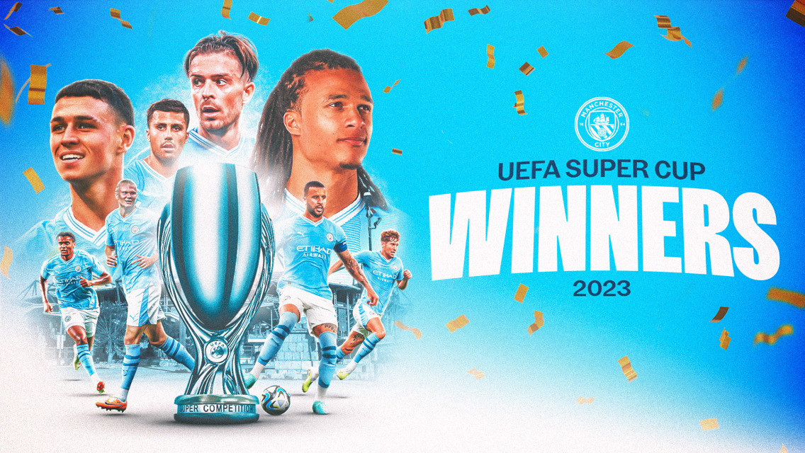 City lift UEFA Super Cup after penalty shoot-out victory over Sevilla