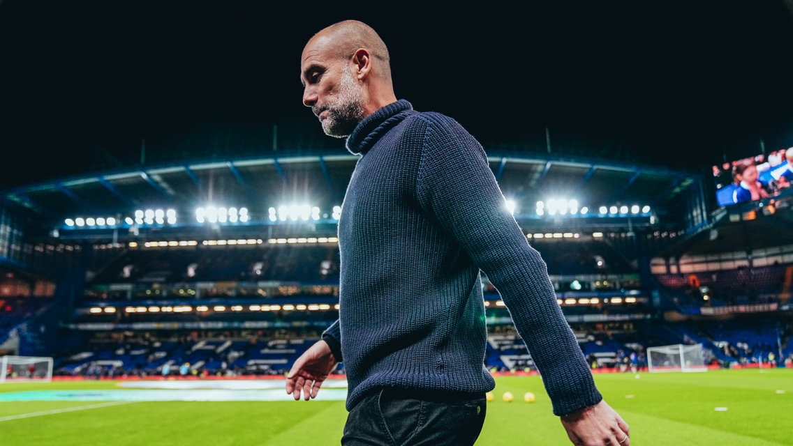 THE BOSS: In the dugout.