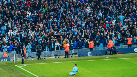 KNEE SLIDE: Foden enjoyed that one!