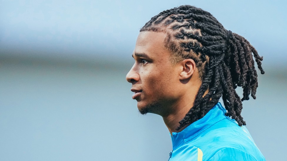 FLYING DUTCHMAN : Nathan Ake prepares for the next drill