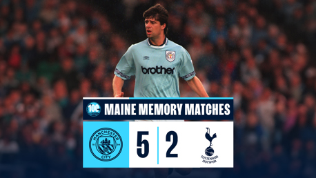 Maine Road 100 memory match: City 5-2 Tottenham